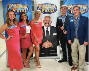 From fan to contestant: Alumnus and family compete at ‘Family Feud’